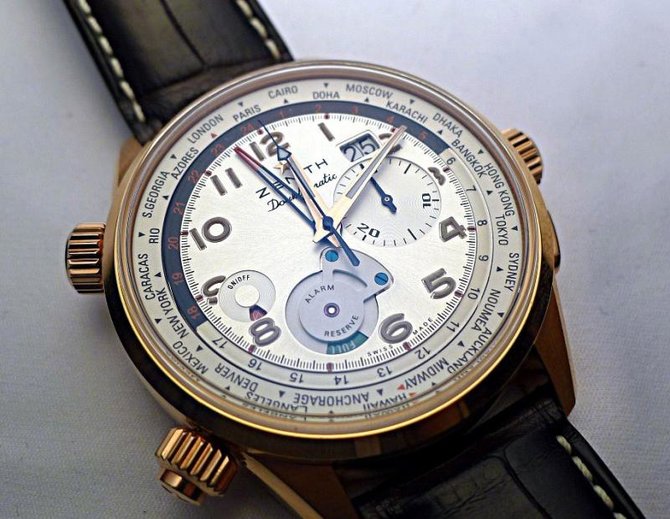 Zenith 18.2400.4046/01.C721 Pilot Doublematic Limited edition 250 - фото 2