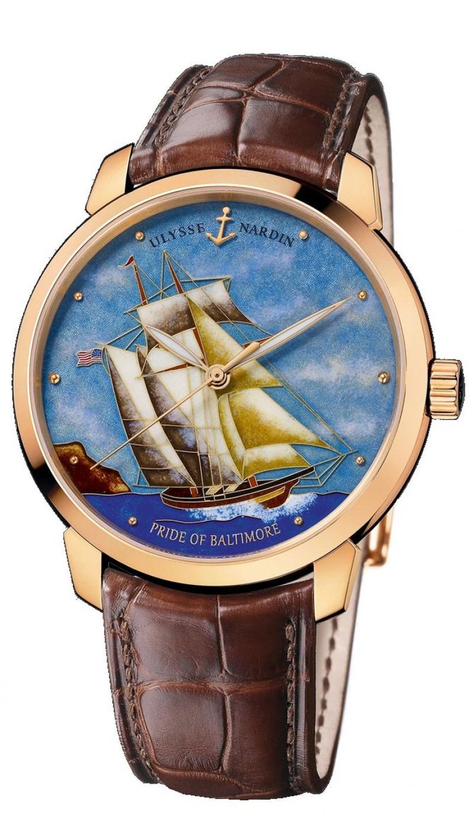 Ulysse Nardin 8156-111-2/BALT Classico Classico Pride of Baltimore Limited Edition 30 - фото 1