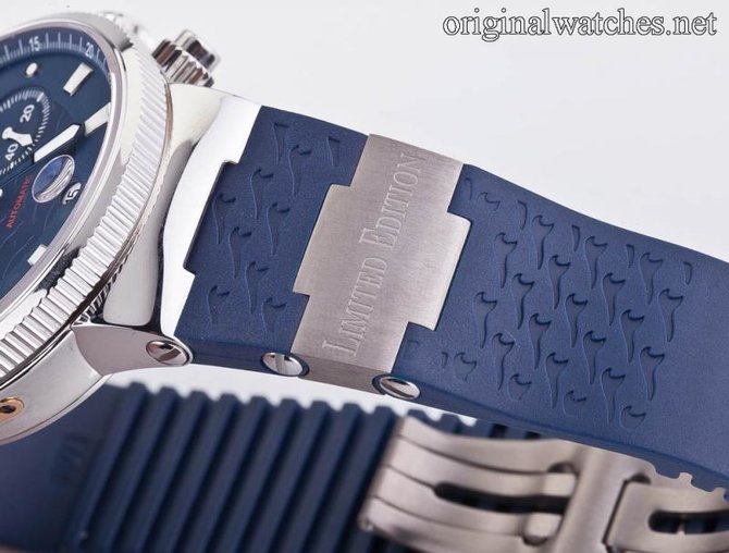 Ulysse Nardin 353-68LE-3 Maxi Marine Chronograph Blue Seal - фото 14