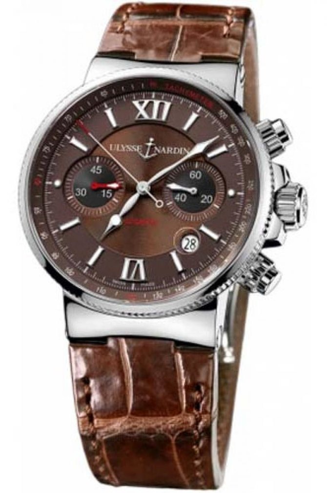 Ulysse Nardin 353-66/355 Maxi Marine Chronograph Steel