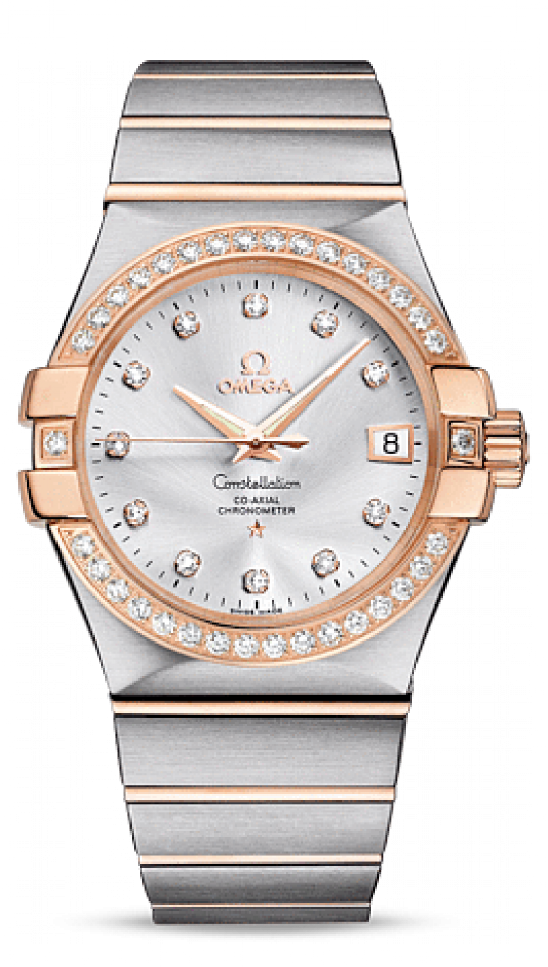 123.25.35.20.52-001 Omega Co-axial Constellation Ladies