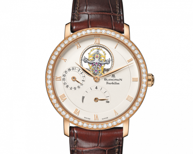 Blancpain 6025-2942-55B Villeret Tourbillon 8 Jours - фото 1