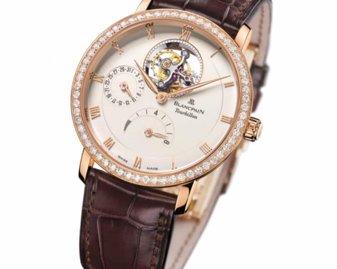 Blancpain 6025-2942-55B Villeret Tourbillon 8 Jours - фото 2