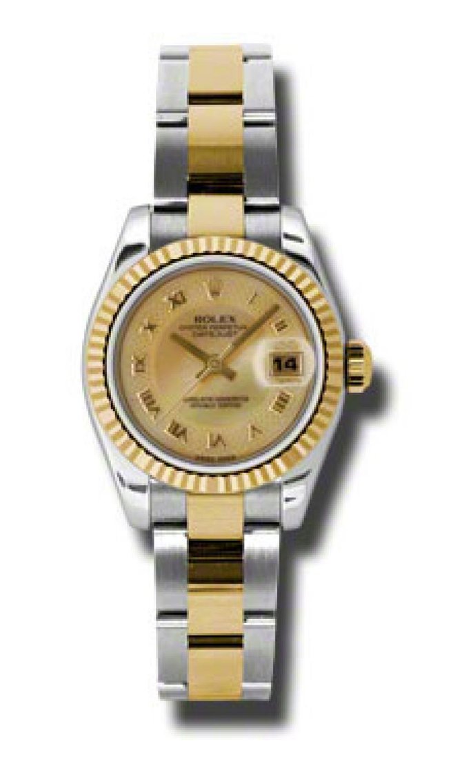 Rolex 179173 chmdro Datejust Ladies 26mm Steel and Yellow Gold - фото 2