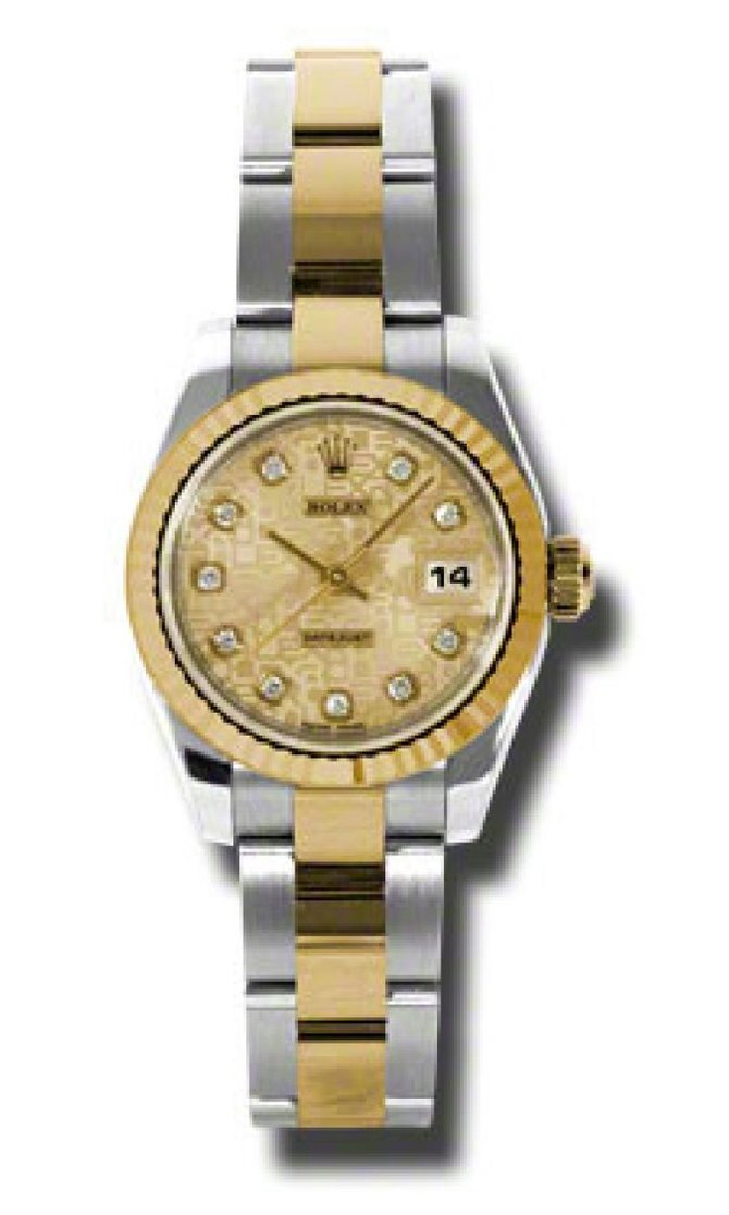 Rolex 179173 chjdo Datejust Ladies 26mm Steel and Yellow Gold - фото 2