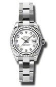 Rolex Datejust Ladies 179174 wdo 26mm Steel and White Gold