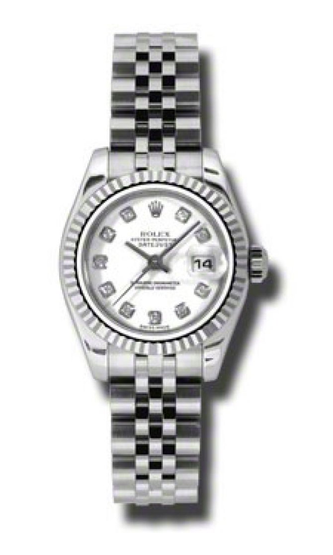 Rolex 179174 wdj Datejust Ladies 26mm Steel and White Gold - фото 3