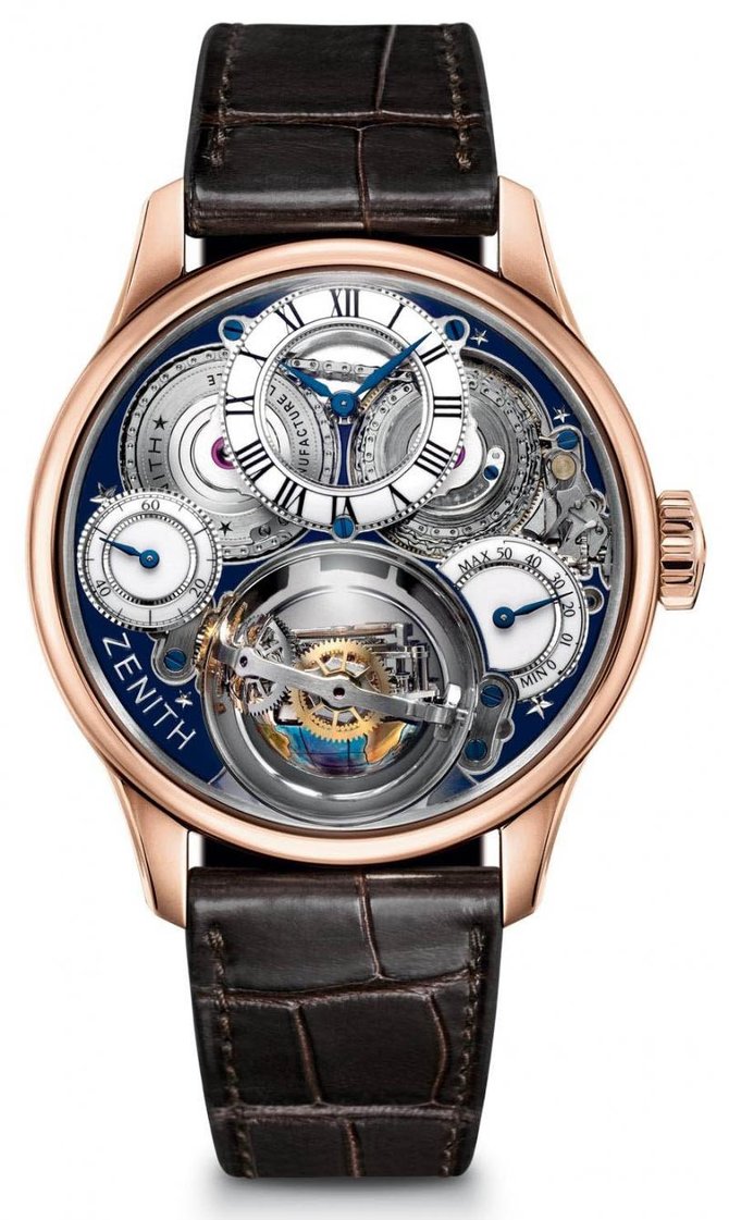 Zenith Christophe Colombe Hurricane Grand Voyage Academy RG - фото 1