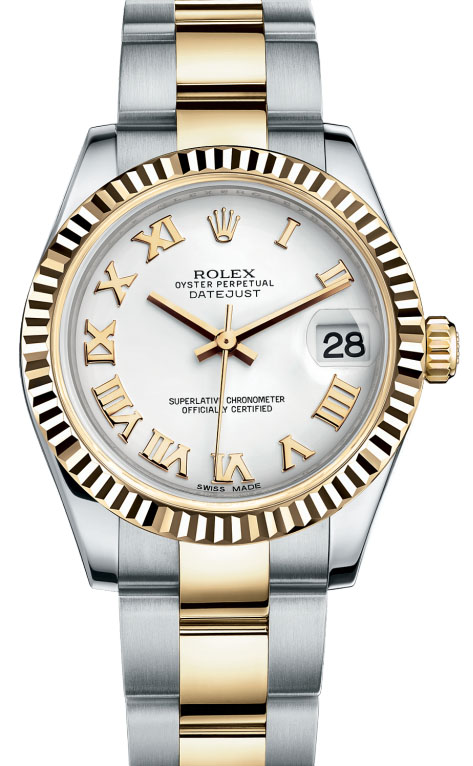 178273 wro Rolex 31mm Steel and Yellow Gold Datejust