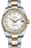 Rolex Datejust 178273 wro 31mm Steel and Yellow Gold