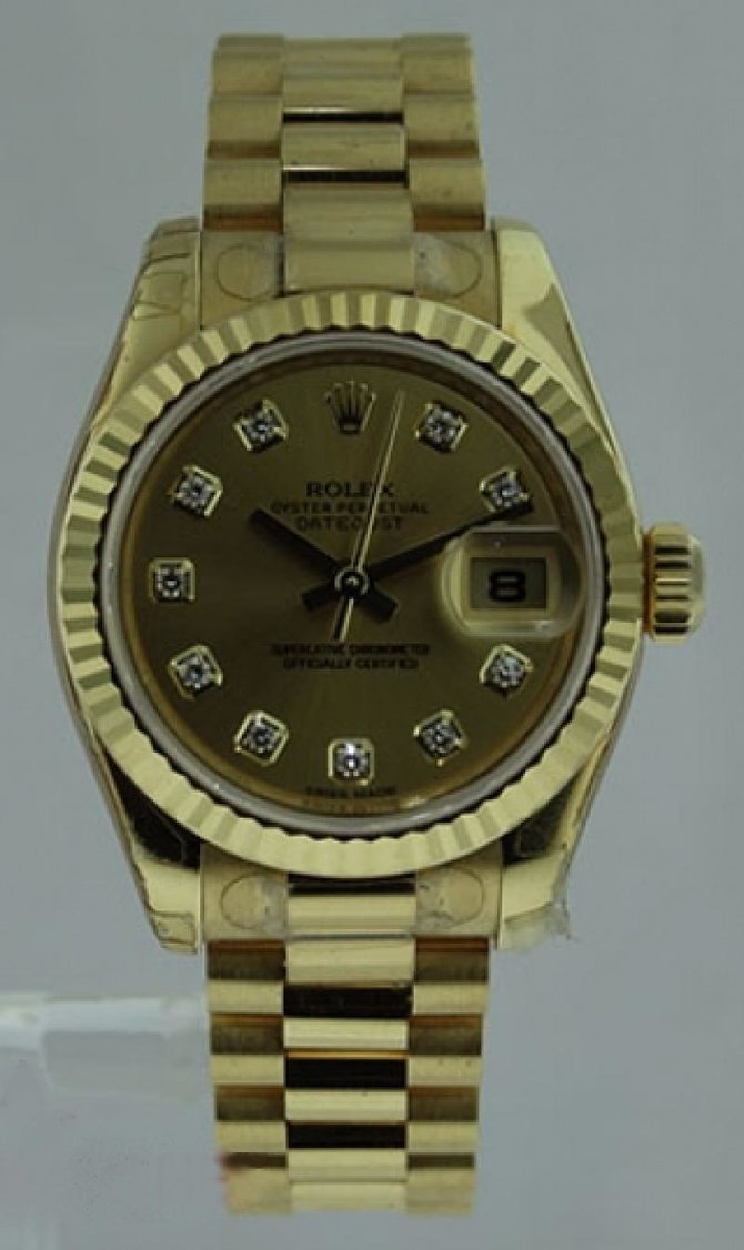 Rolex 178278 chdp Datejust 31mm Yellow Gold - фото 5