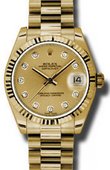 Rolex Datejust 178278 chdp 31mm Yellow Gold