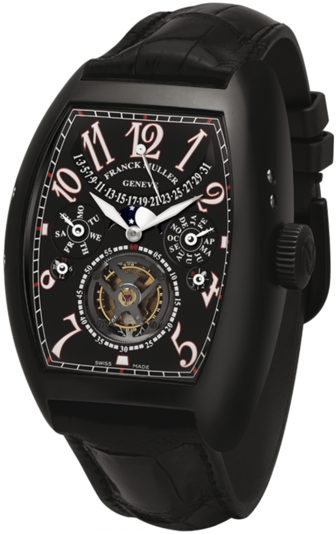 Franck Muller 8880 T QP NR Cintree Curvex Perpetual Calendar Tourbillon