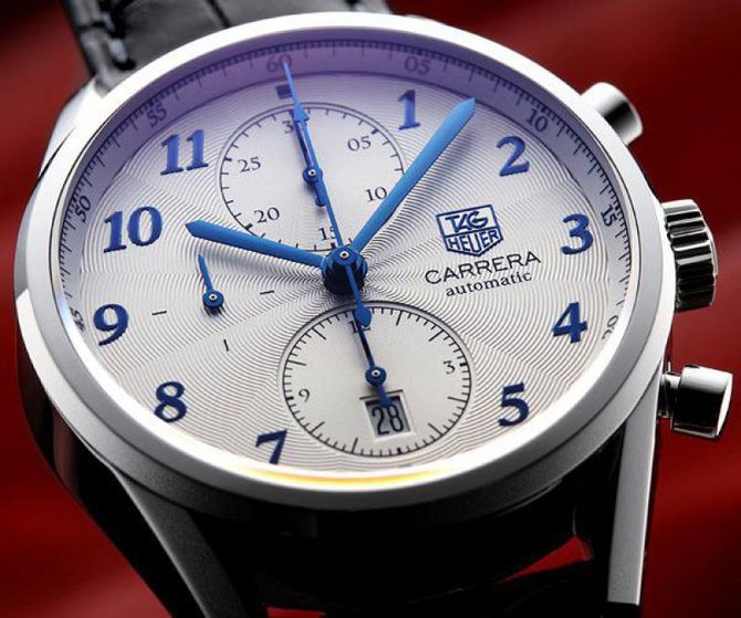 Tag Heuer CAS2111.FC6292 Carrera Calibre 16 Heritage Automatic Chronograph 41 mm - фото 6