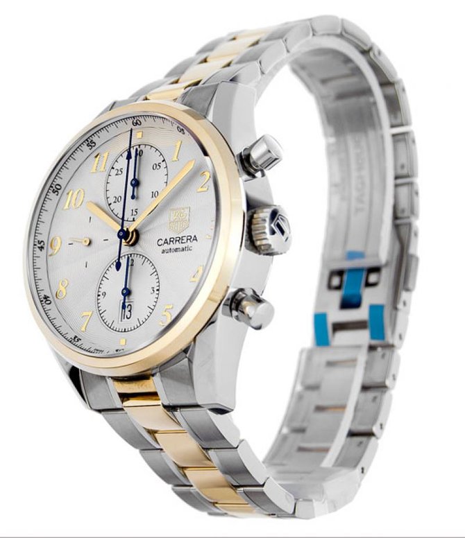 Tag Heuer CAS2150.BD0731 Carrera Calibre 16 Heritage Automatic Chronograph 41 mm - фото 2