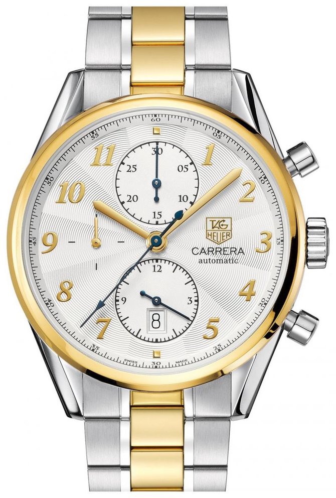 Tag Heuer CAS2150.BD0731 Carrera Calibre 16 Heritage Automatic Chronograph 41 mm - фото 1