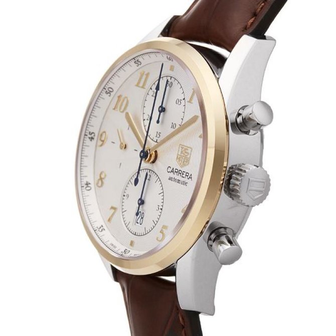 Tag Heuer CAS2150.FC6291 Carrera Calibre 16 Heritage Automatic Chronograph 41 mm - фото 5