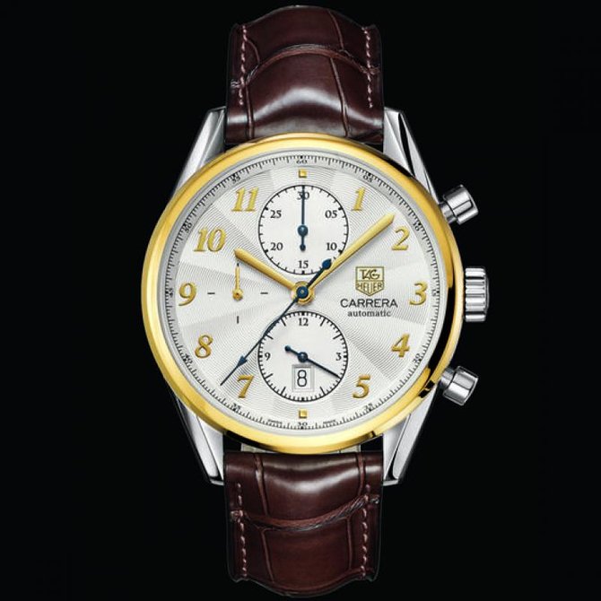 Tag Heuer CAS2150.FC6291 Carrera Calibre 16 Heritage Automatic Chronograph 41 mm - фото 6