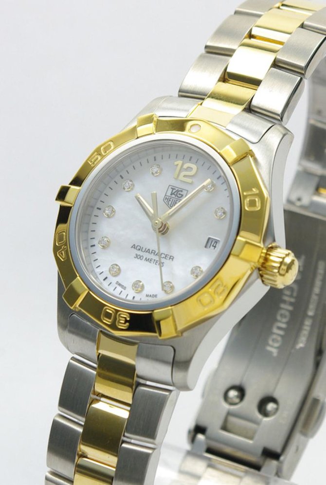 Tag Heuer WAF1425.BB0825 Aquaracer Diamond Dial 27 mm - фото 9