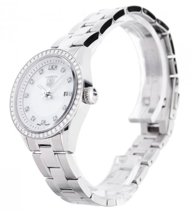 Tag Heuer WV1413.BA0793 Carrera Diamond Dial and Bezel 27 mm - фото 7