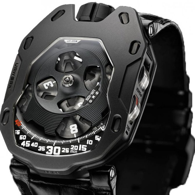 Urwerk AITiN UR-105 "Dark Knight" - фото 3