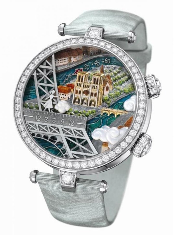 Van Cleef & Arpels Lady Arpels Silver Extraordinary Dials Poetic Wish