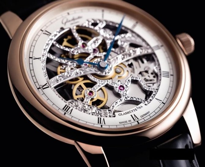 Glashutte Original 1-49-18-01-05-30 Senator 20th Century Vintage Senator Manual Winding Skelet - фото 2