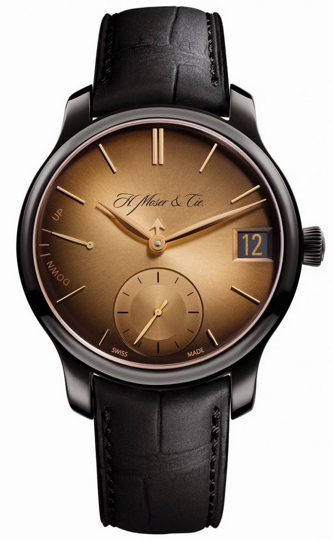 H. Moser 1341-0501 Perpetual Calendar Black Golden Edition - фото 1