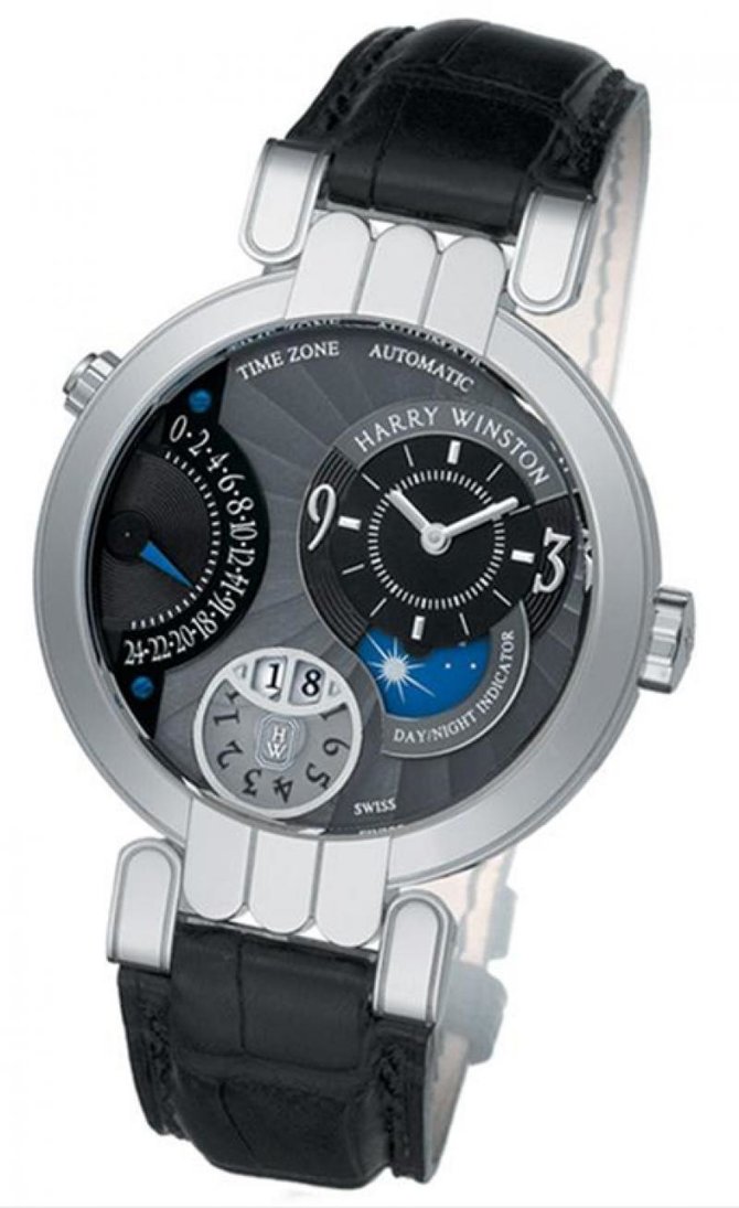 Harry Winston PREATZ/41WW002 Premier Excenter TimeZone
