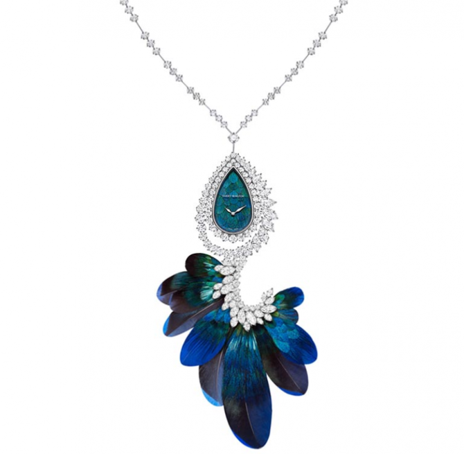 Harry Winston HJTQHM00PP019 High Jewelry Ultimate Adornment Timepiece