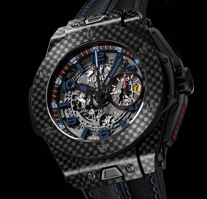 Hublot 401.QX.0123.VR.FSX14 Big Bang Unico Ferrari USA 60th anniversary - фото 2