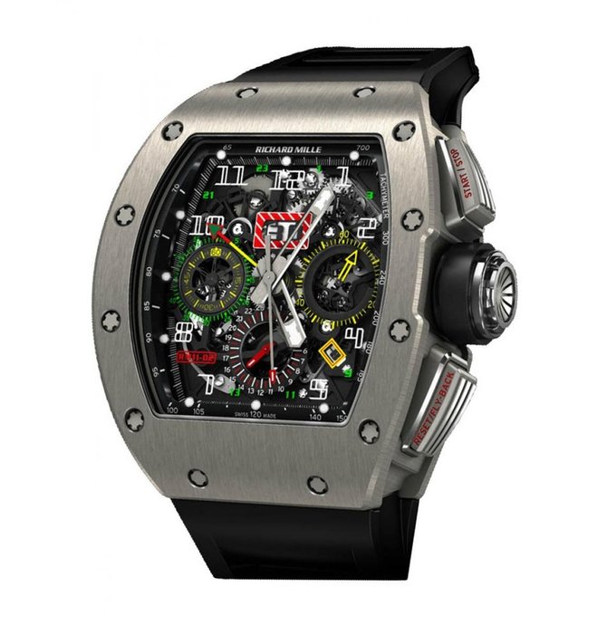 Richard Mille RM 11-02 Flyback Chronograph Dual Time Zone RM Titanium - фото 1
