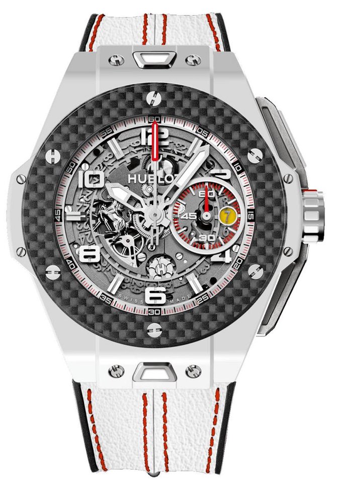 Hublot 401.HQ.0121.VR Big Bang Unico Ferrari White Ceramic Carbon - фото 1