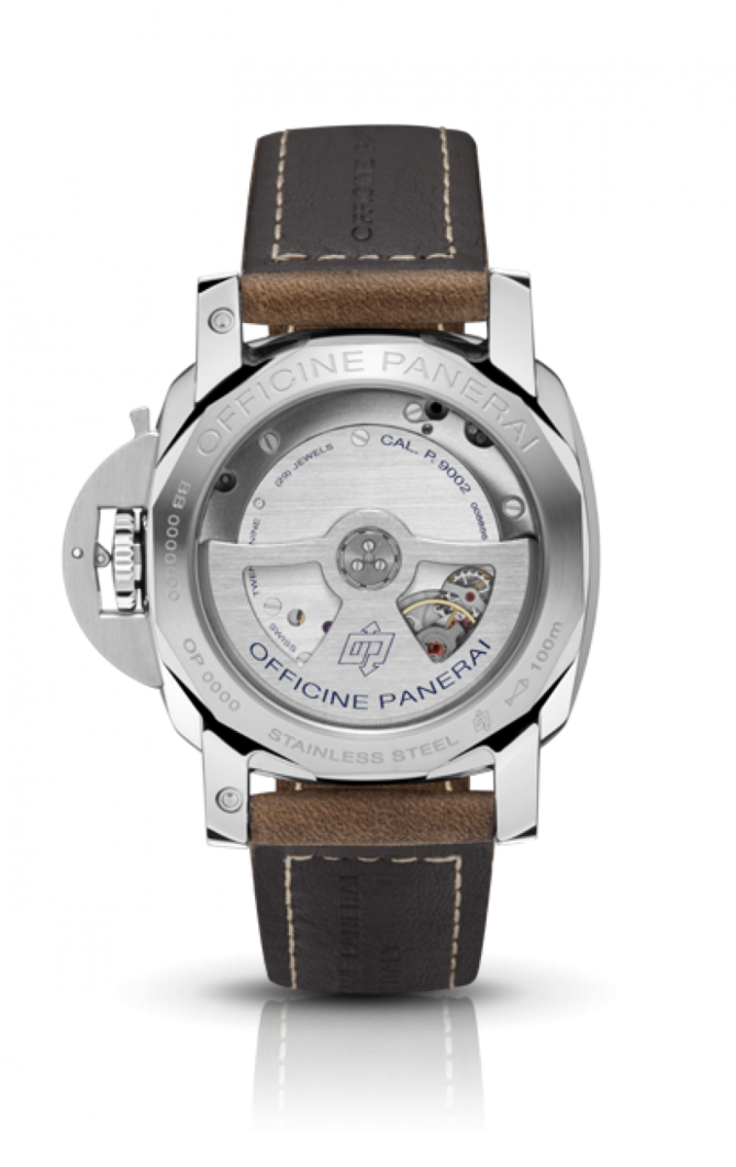 Officine Panerai PAM00537 Luminor 1950 3 Days GMT Power Reserve Automatic Acciaio  - фото 2