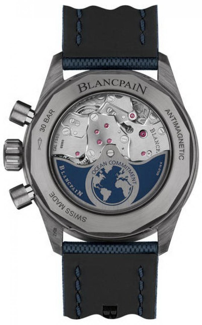 Blancpain 5200-0240-52A Fifty Fathoms Ocean Commitment Bathyscaphe Chronograph Flyback - фото 3