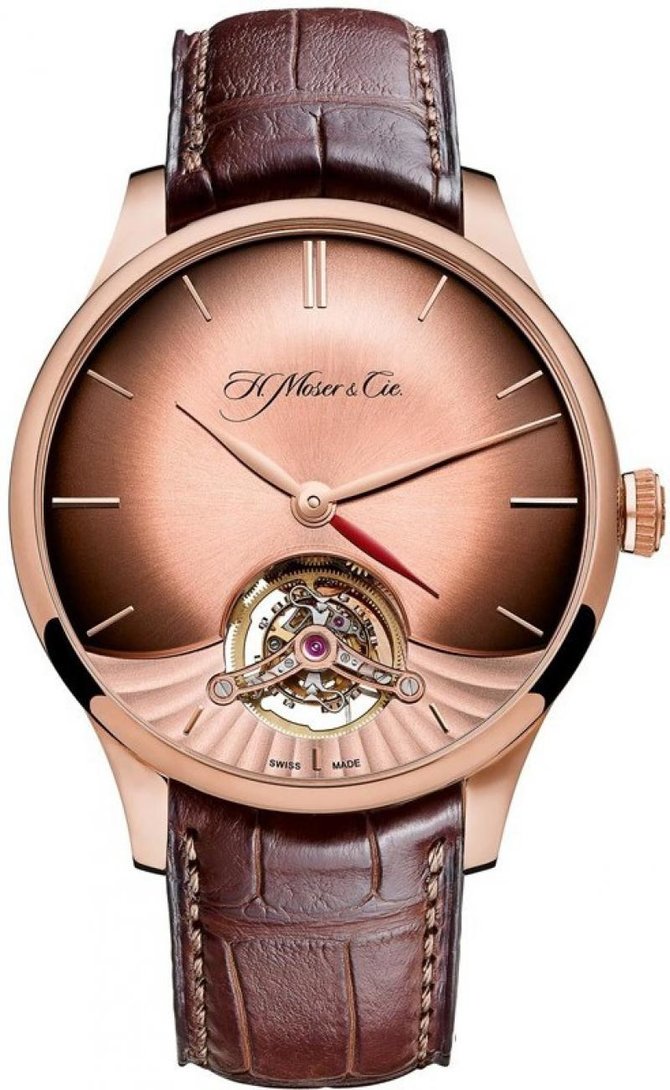 H. Moser 2802-0400 Dual Time H. Moser & Cie Collection Venturer Tourbillon Dual Time - фото 1
