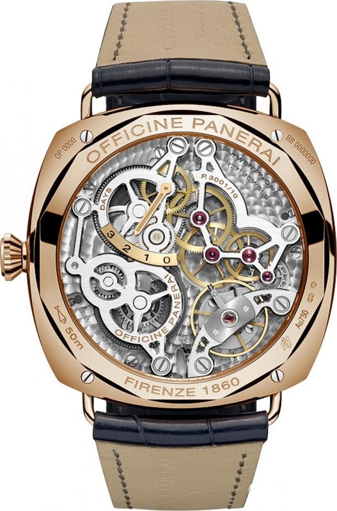 Officine Panerai PAM00598 Special Editions Radiomir 3 Days GMT Oro Rosso - фото 2
