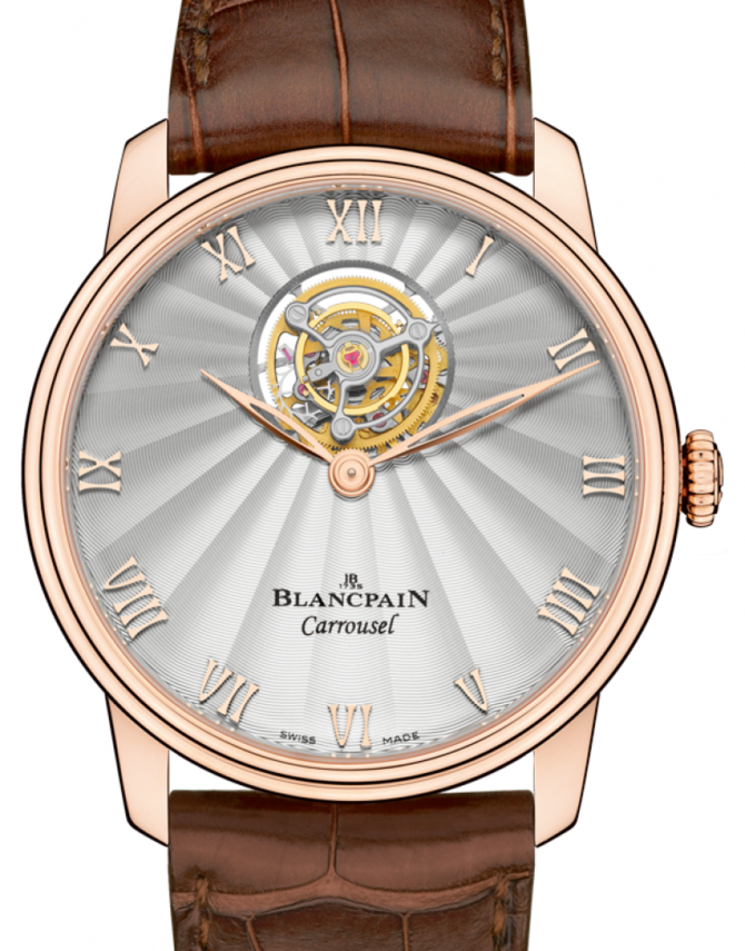 Blancpain 66228-3642-55B Villeret Carrousel Volant Une Minute - фото 1