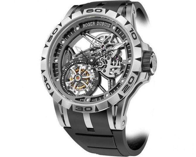 Roger Dubuis Spider Skeleton Flying Tourbillon Excalibur 45 mm - фото 4