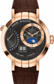 Harry Winston Premier PRNATZ41RR002 Excenter Time Zone Automatic