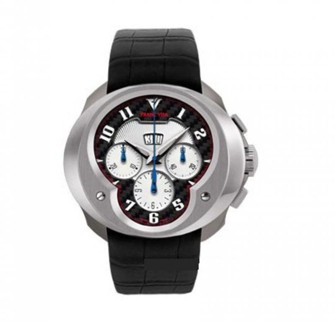 Franc Vila FVa8Ch Alligator Strap Complication Chronograph Grand Dateur Alliance Concept