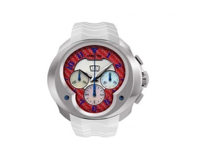 Franc Vila FVa8Ch 18 ct. White Gold Complication Chronograph Grand Dateur Grand Sport