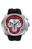 Franc Vila Complication FVa8Ch White Gold Caoutchouc Strap Chronograph Grand Dateur Grand Sport