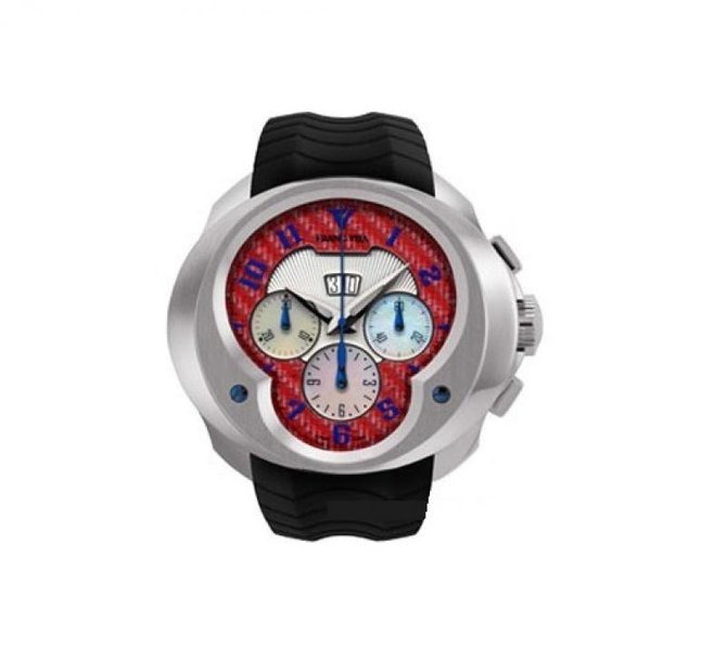 Franc Vila FVa8Ch White Gold Caoutchouc Strap Complication Chronograph Grand Dateur Grand Sport
