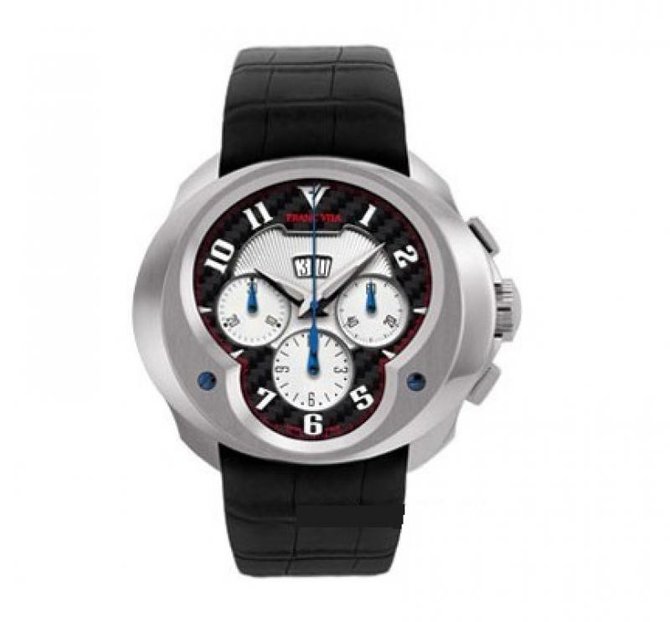 Franc Vila FVa8Ch Gold White Alligator Strap Complication Chronograph Grand Dateur Grand Sport