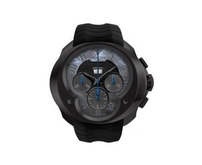 Franc Vila Black Steel FVa8Ch Complication Chronograph Grand Dateur Haute Horlogerie FVa8Ch