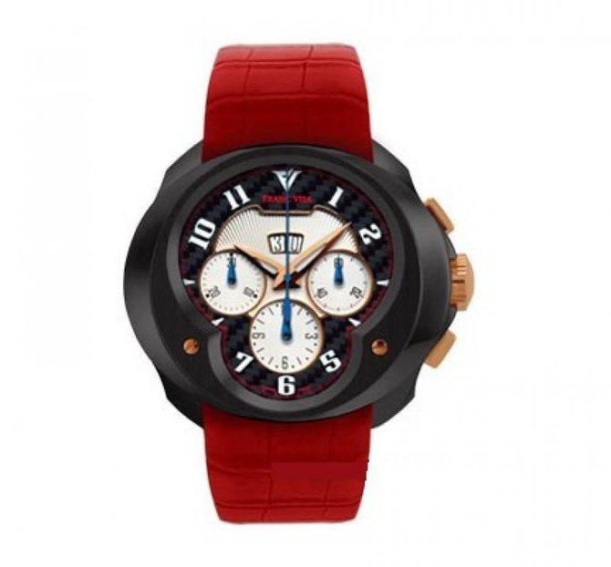 Franc Vila FVa8Ch Steel PVD Black Complication Chronograph Grand Dateur Haute Horlogerie FVa8Ch