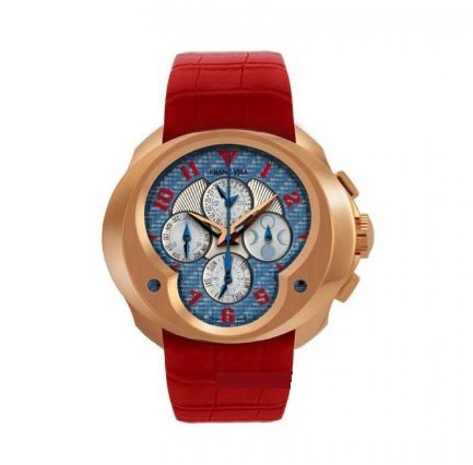 Franc Vila FVa9 Pink 18 ct. Gold Complication Chronograph Master Grand Sport