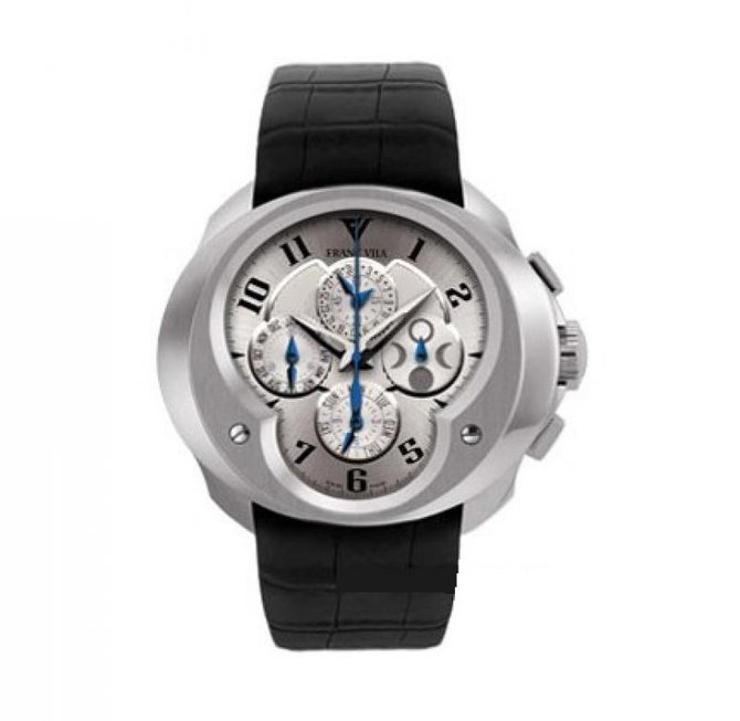 Franc Vila FVa9 Silver Dial White Gold Complication Chronograph Master Haute Horlogerie