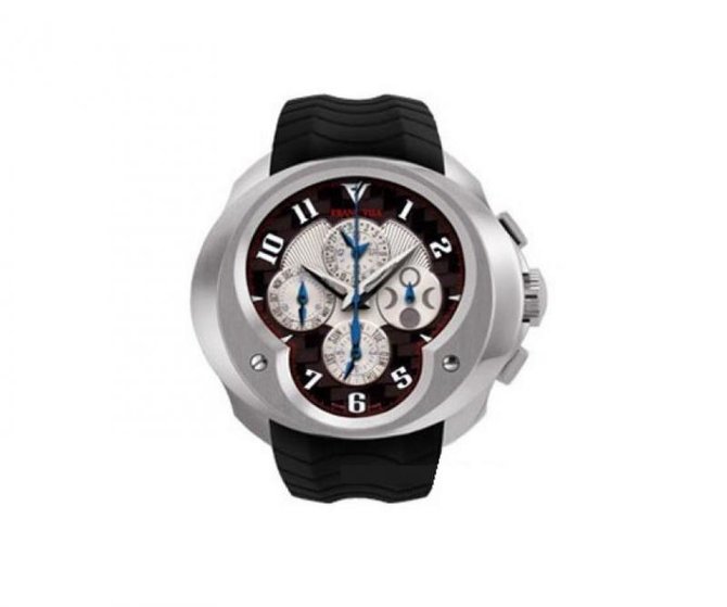 Franc Vila FVa12-9A Gold White Complication Chronograph Quantieme Grand Sport